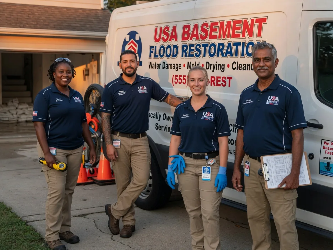Basement Flood Cleanup company in Rossburg, OH